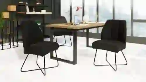 Krzesło Bono na metalowych nogach