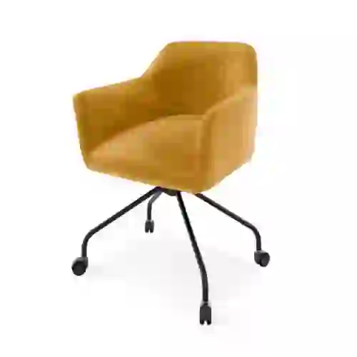 Krzesło Scarlet na kółkach
