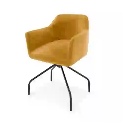 Krzesło Scarlet na metalowych nogach