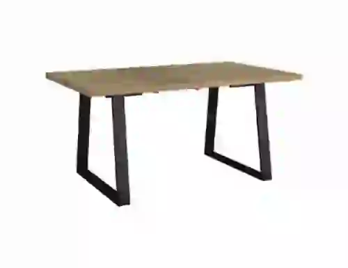 Stół Moka II 160 blat lite drewno dębowe
