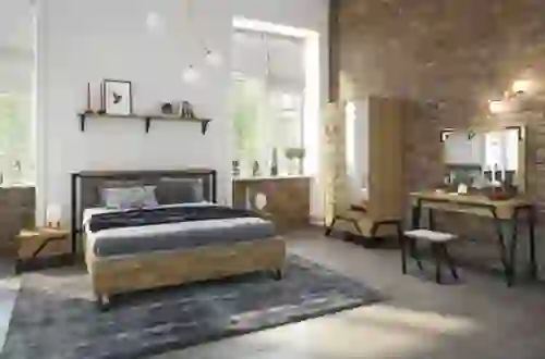 Łóżko tapicerowane Pik