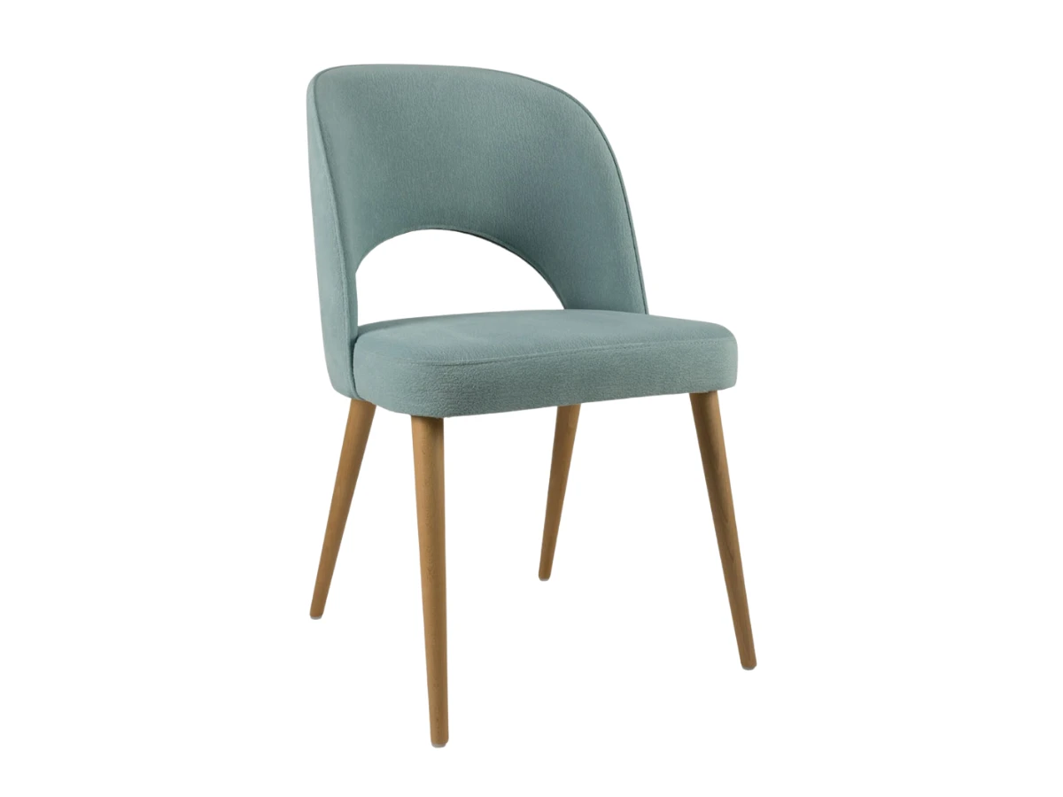 Krzesło Bella II na drewnianych nogach