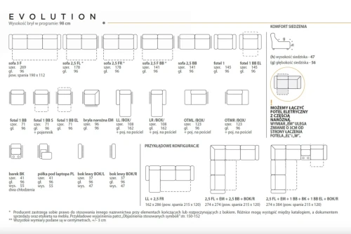 Sofa modułowa Evolution