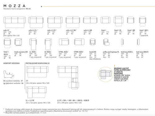 Sofa Mozza
