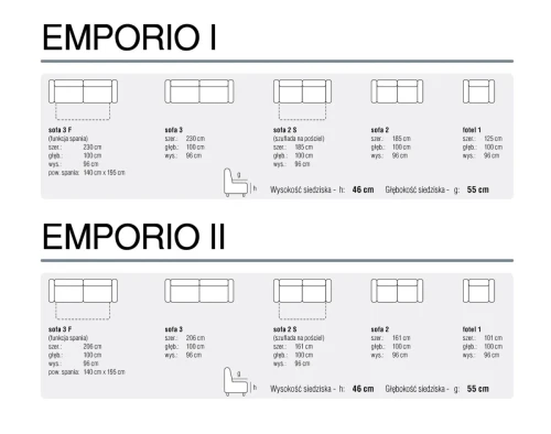 Sofa Emporio