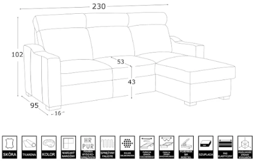 Sofa modułowa Butler