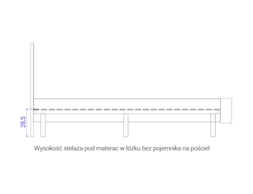 Łóżko Corino