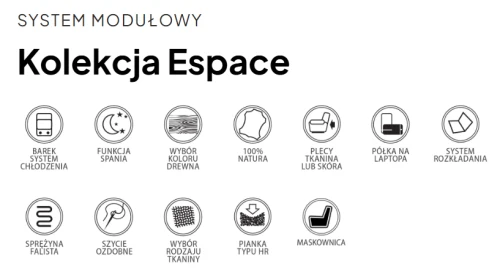 Sofa modułowa Escape