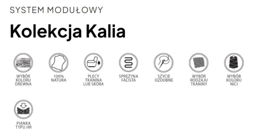 Sofa modułowa Kalia
