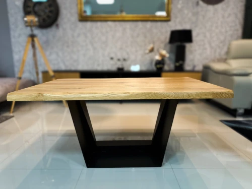 Ława z litego drewna