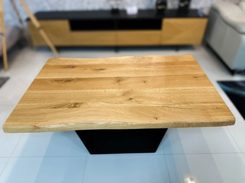 Ława z litego drewna